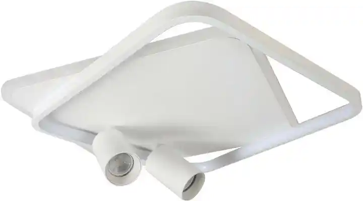 Light Prestige Plafon Parma 2 2xGU10 + 1xLED CCT biały kwadrat LP-0612/2C Square WH