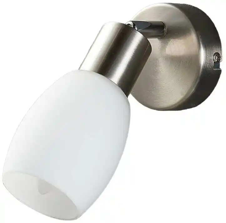 Lindby Arda Lampa Ścienna Stainless Steel/Opal 9621262