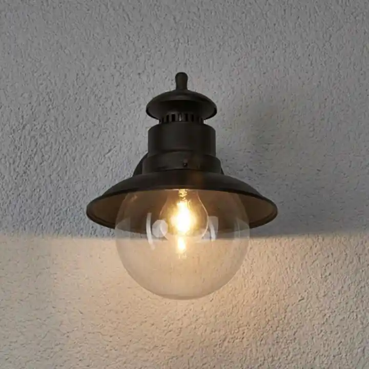 Lindby Eddie Zewnętrzna Lampa Ścienna Rust 9630001