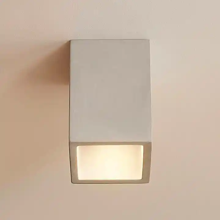 Lindby Gerda Square Lampa Sufitowa Concrete 9621924