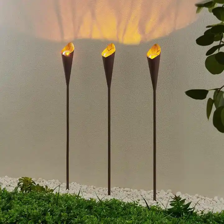 Lindby Jalf Lampa Solarna w/Spike 3 pcs. Rust 9945526