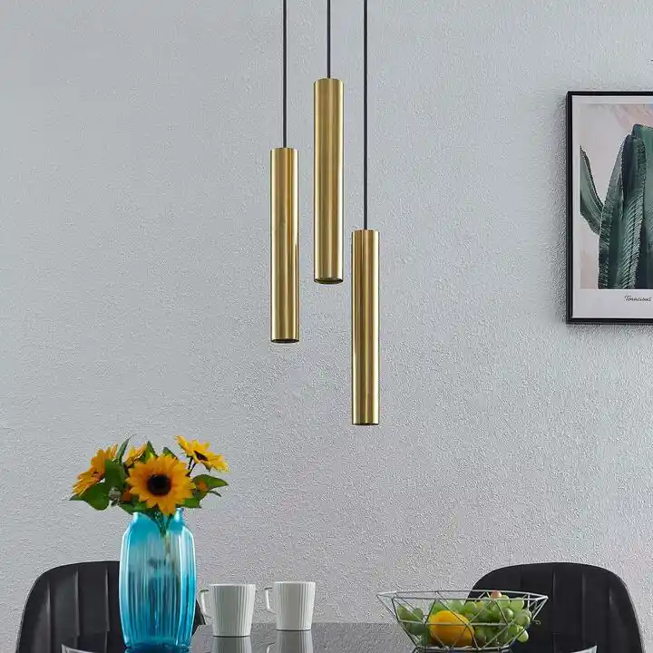 Lindby Joffrey Cluster Lampa Wisząca Brass 9627895