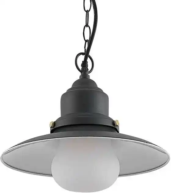 Lindby Roisin Wisząca Lampa Ogrodowa Dark Grey 9915010