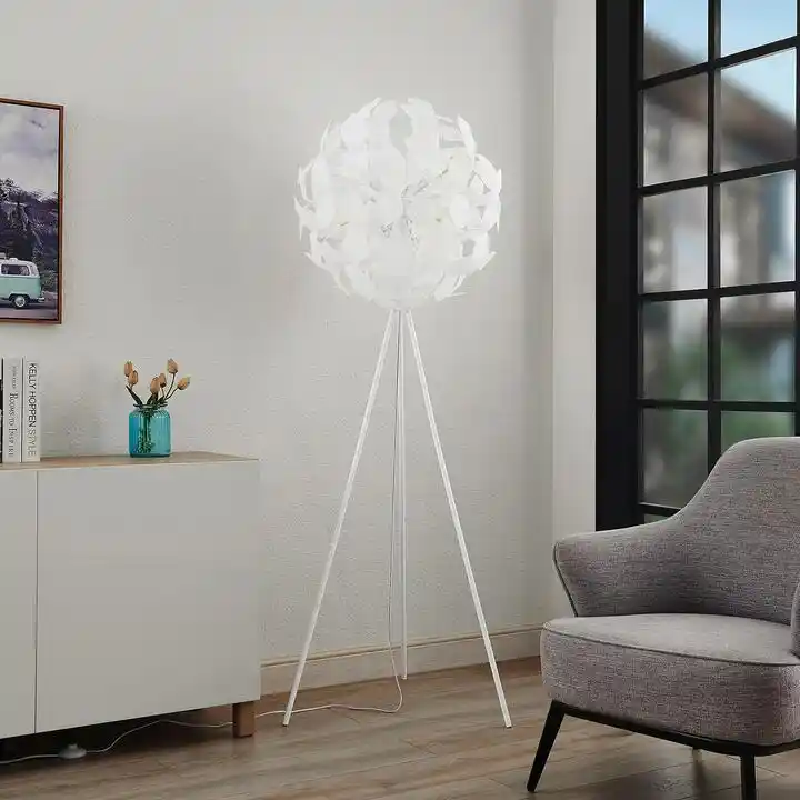 Lindby Varika Lampa Podłogowa White 9627798