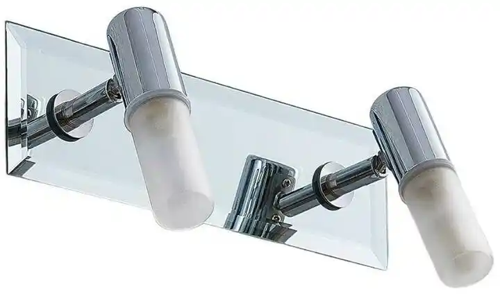 Lindby Zela 2 Lampa Sufitowa Chrome/White 9624384