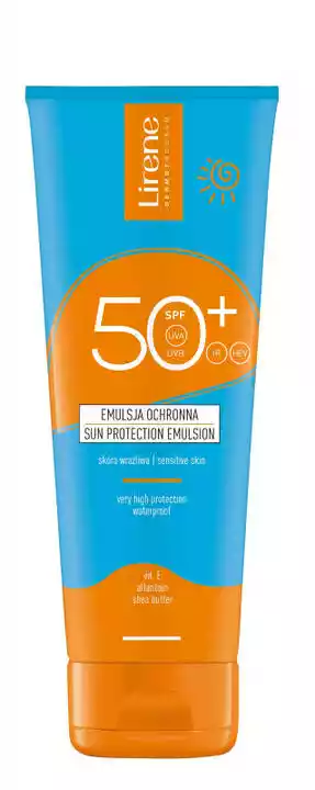 LIRENE Sun emulsja ochronna do skóry wrażliwej SPF50+ 120ml