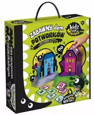 LISCIANI Gra edukacyjna Kids Love Monsters Zabawny dom potworków 304-PL82704