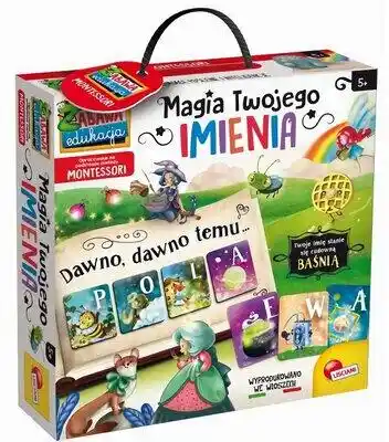 Lisciani Gra edukacyjna Montessori Magia Twojego Imienia 304-PL80182