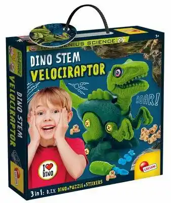 Lisciani Zestaw edukacyjny Im a Genius Dino Stem Velociraptor 304-92413