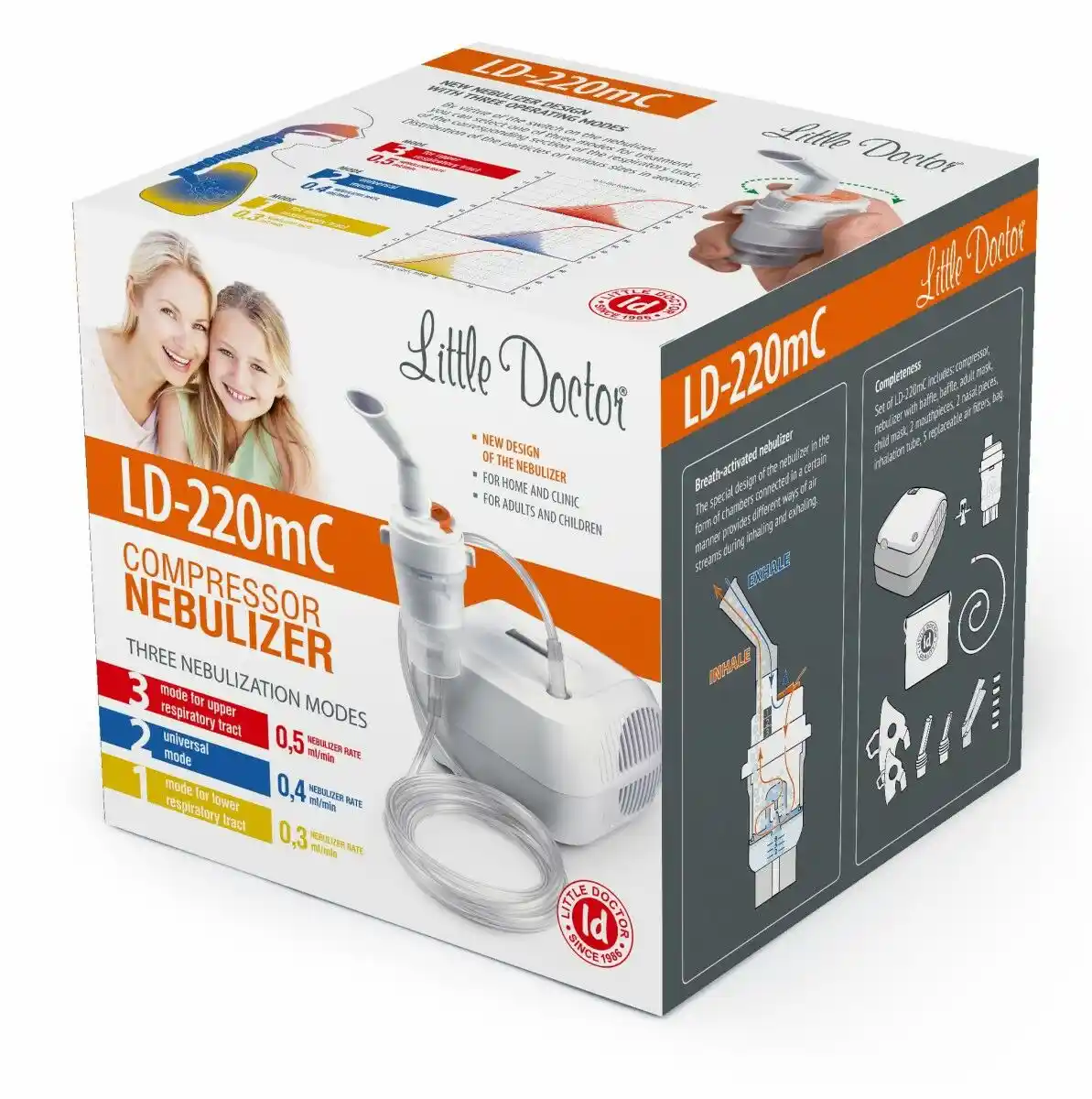 Little Doctor Inhalator tłokowy LD-220MC