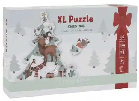 Little Dutch Puzzle X-mas świąteczne choinka XL