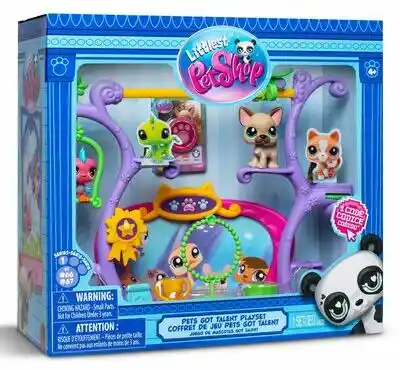 Littlest Pet Shop Zestaw figurek Zwierzaki mają talent LPS 00558