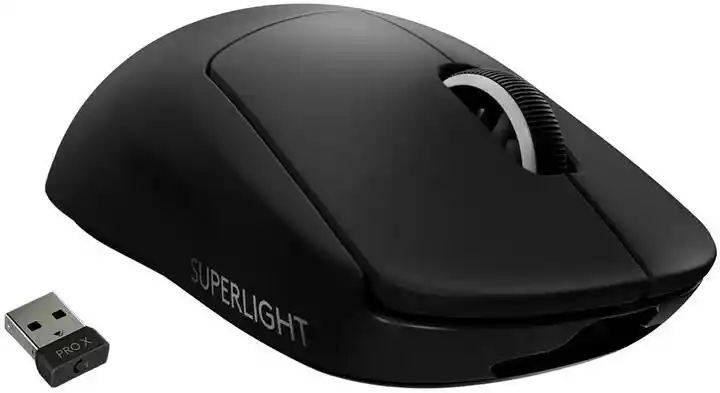 Logitech Mysz bezprzewodowa PRO X Superlight Czarny 910-005880