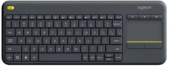 Logitech Wireless Touch Keyboard K400 Plus Szary Klawiatura membranowa