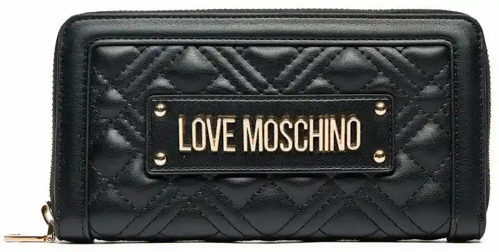 LOVE MOSCHINO Duży Portfel Damski JC5600PP1LLA0000 Czarny