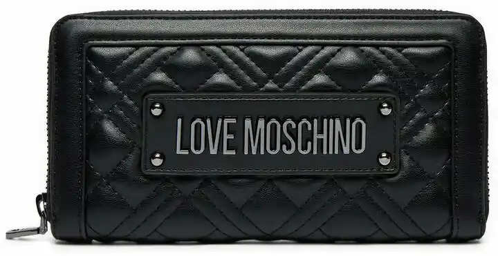 LOVE MOSCHINO Duży Portfel Damski JC5600PP1LLA000A Czarny