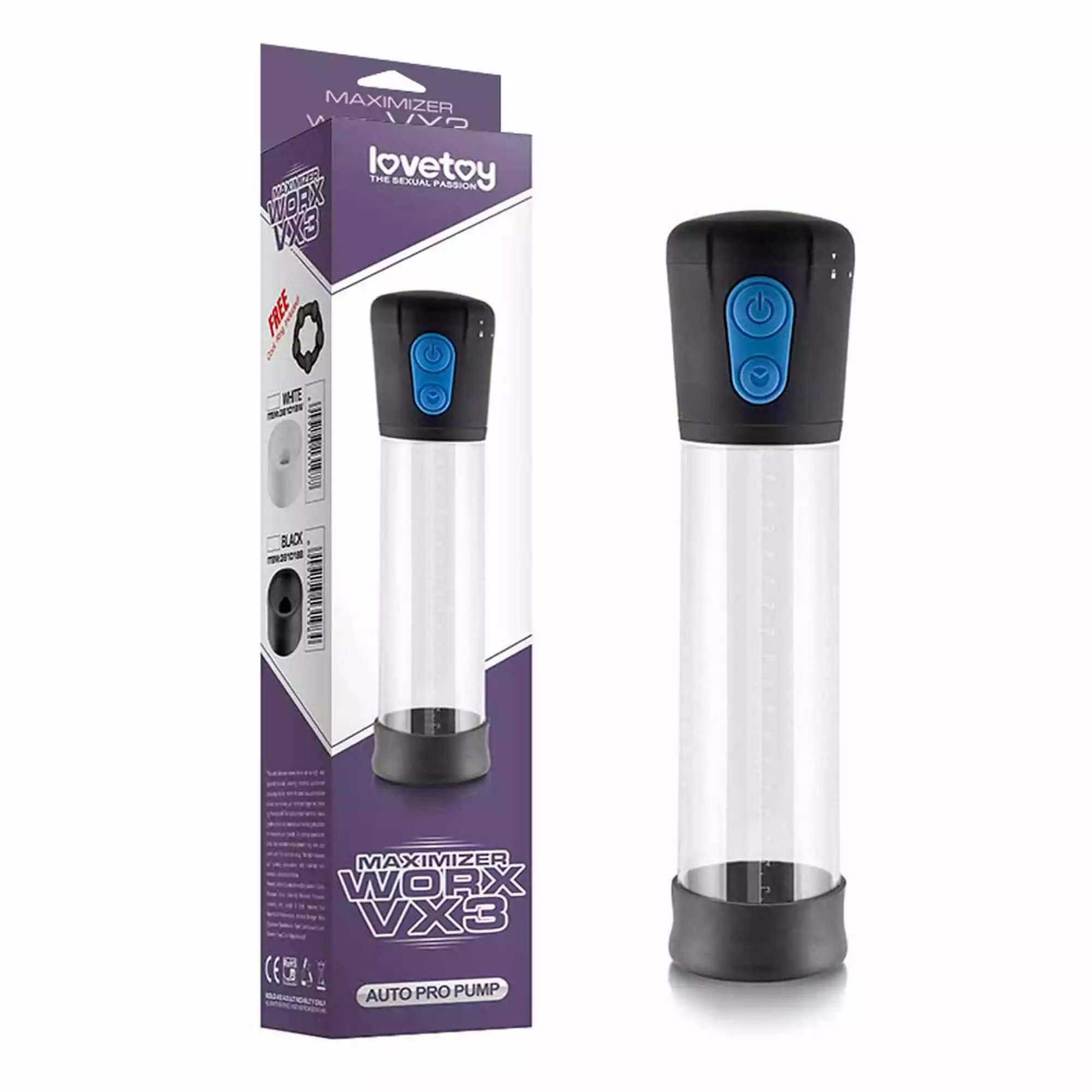 Lovetoy Pompka Erekcyjna Maximizer Worx VX3 Auto Pro Pump