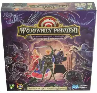 LUCRUM GAMES Gra planszowa Wojownicy podziemi: Katakumby karkołomnych koszmarów