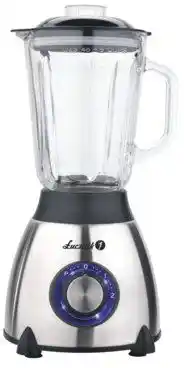 Łucznik Blender kielichowy szklany 500W kruszenie lodu Inox 1,5l BL-566