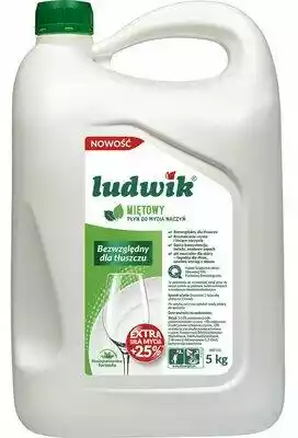 Ludwik Płyn do naczyń miętowy, 5l