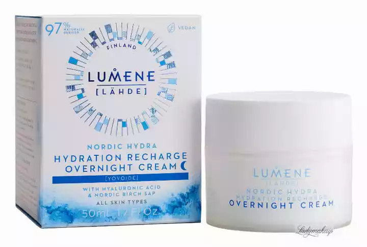 Lumene Nordic Hydra Pre i Postbiotyk-Nawadniający krem na noc z pre i postbiotykami 50ml