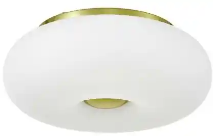 Lumina Deco Nowoczesna Lampa Sufitowa Plafon Biało-Złoty Biante D28 LDC 1104-280 (GD)