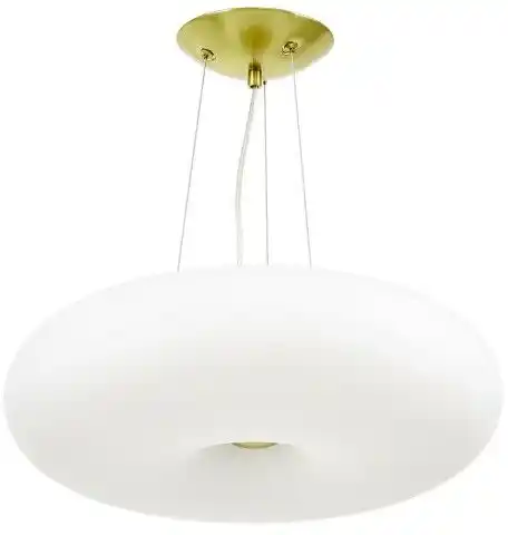 Lumina Deco Nowoczesna Lampa Wisząca Biało-Złota Biante D48 LDP 1104-480 (GD)