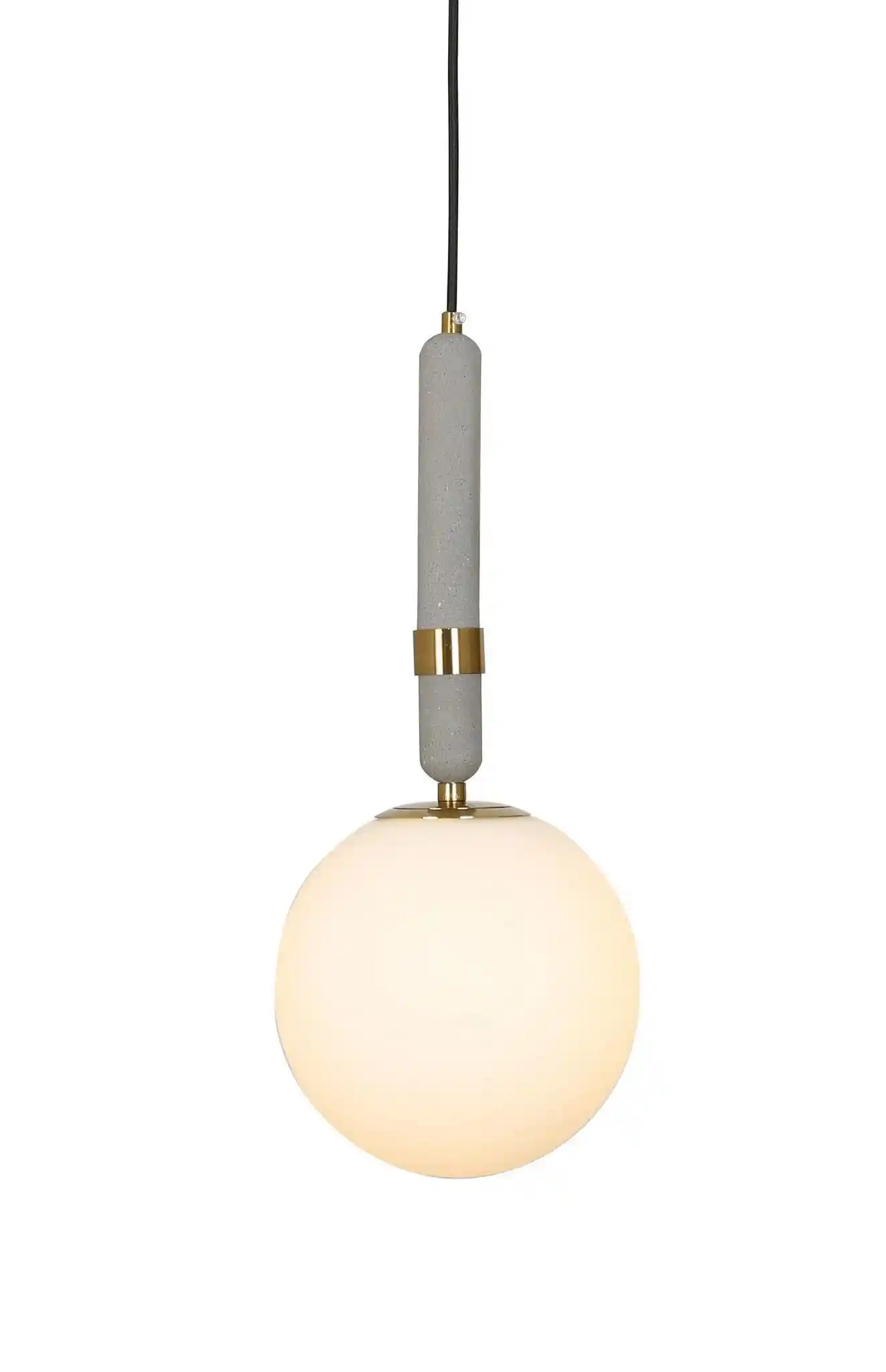 Lumina Deco Nowoczesna Lampa Wisząca Mosiężna Granino D20 LDP 6011-1 (MD)