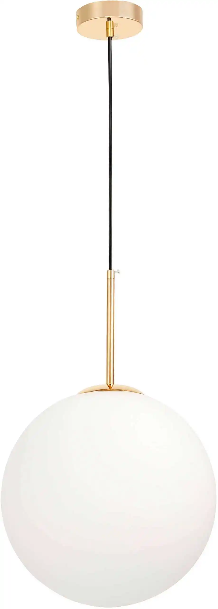 Lumina Deco Nowoczesna Lampa Wisząca Złota Fredica D30 LDP 6030-300 (GD)