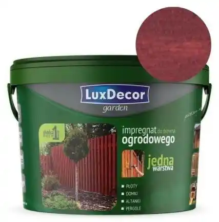 LUXDECOR Impregnat do drewna Garden mahoń 9L