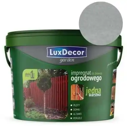 LUXDECOR Impregnat do drewna Garden szary 9L