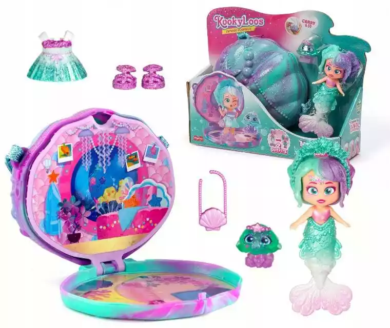 MAGIC BOX Lalka KookyLoos Kooky Mermaids Pearl PKLSP104IN70