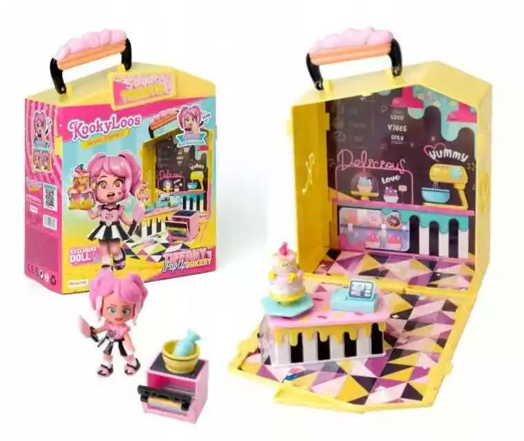 MAGIC BOX Lalka KookyLoos Tiffany s Pop Up Bakery PKLSP114IN30