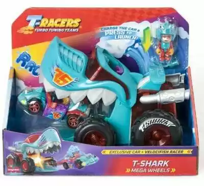 MAGIC BOX Samochód T-Racers Mega Wheels T-Shark PTRSP116IN10