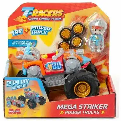 Magic Box Samochód T-Racers Power Truck Mega Striker PTRSP118IN20