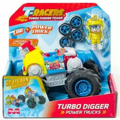 MAGIC BOX Samochód T-Racers Power Truck Turbo Digger PTRSP118IN10