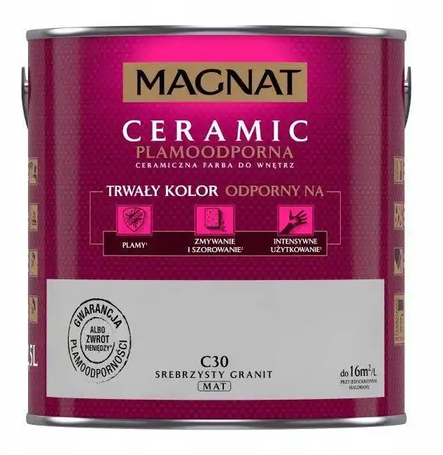 MAGNAT Ceramic C30 Srebrzysty Granit 2,5L