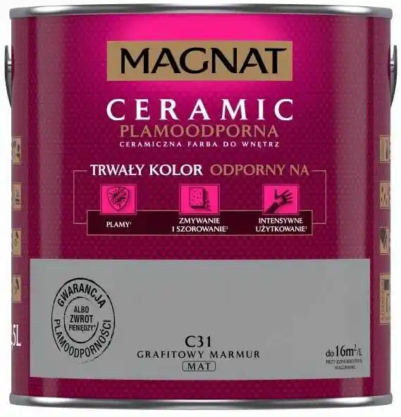 MAGNAT Ceramic C31 Grafitowy Marmur 2,5L