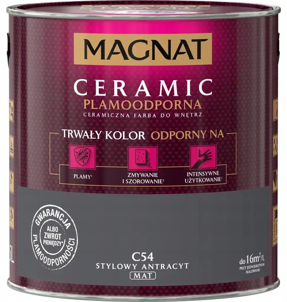 MAGNAT Ceramic C54 Stylowy Antracyt 2,5L