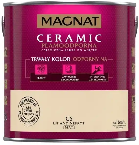 MAGNAT Ceramic C6 Lniany Nefryt 2,5L