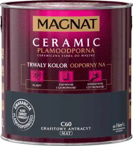 MAGNAT Ceramic C60 Grafitowy Antracyt 2,5L