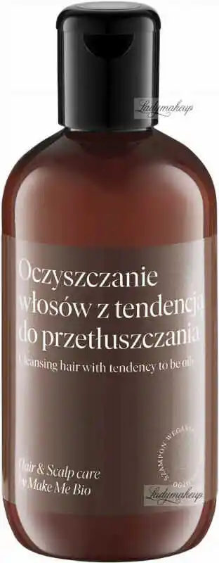 Make Me Bio delikatnie pieniący się szampon do włosów przetłuszczających się 250ml