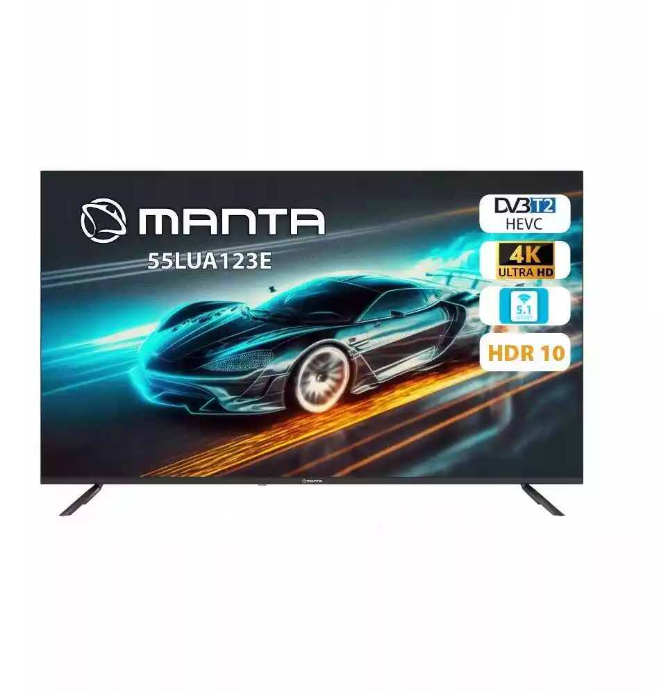 Manta 55LUA123E 55 cali LED 4K Telewizor