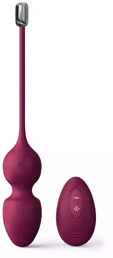 Marc Dorcel Love Balls wibrujące kulki gejszy sterowane pilotem Plum