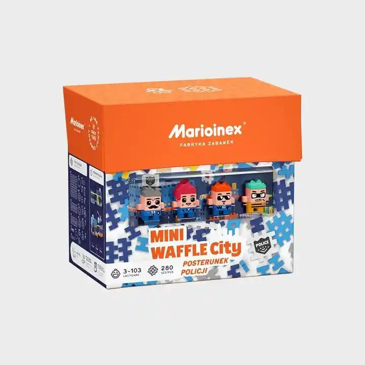 Marioinex Mini Waffle City Posterunek Policji 280 el.