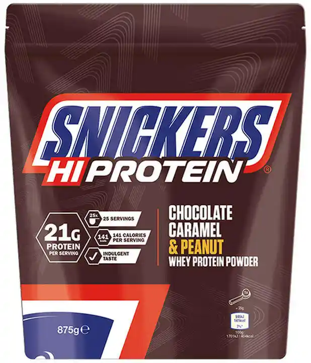 Mars Snickers Hi Protein Whey Powder 875 g czekoladowe orzeszki ziemne