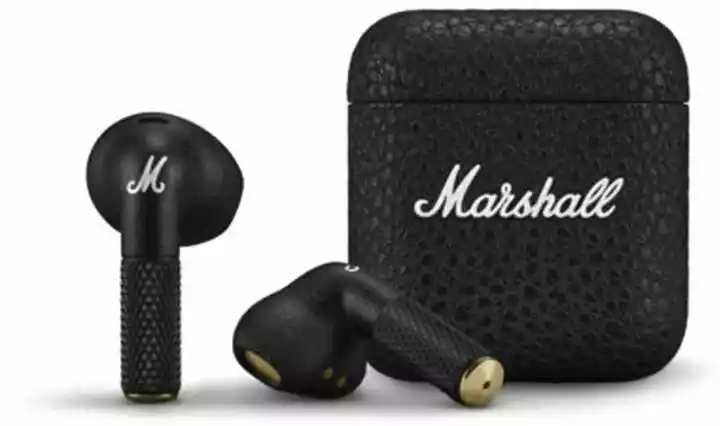 Marshall Minor IV Black Douszne Bluetooth 5.3 Czarny Słuchawki bezprzewodowe