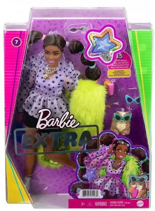 Mattel Barbie Extra Modna Lalka Jeżyk GXF10 GRN27