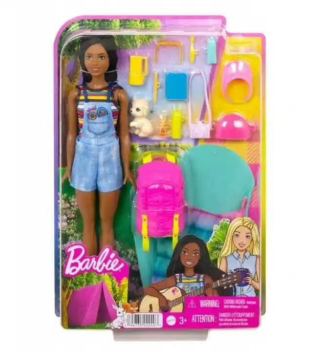 Mattel Barbie Lalka Brooklyn Na Kempingu HDF74