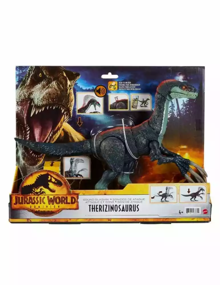 Mattel Jurassic World Dinozaur Megaszpony Therizinosaurus